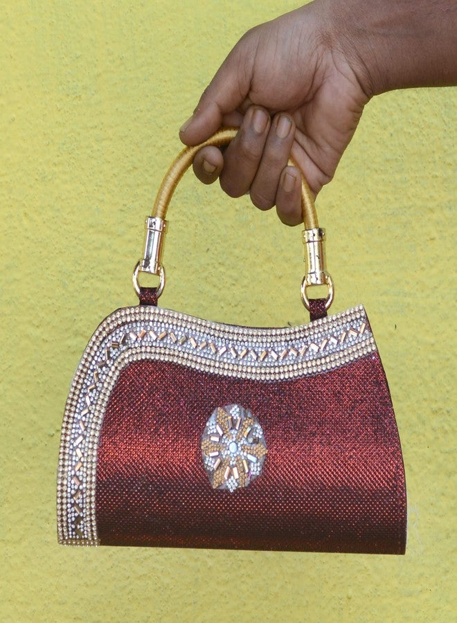 SJ Faux Leather Clutch - 07 - Image 2