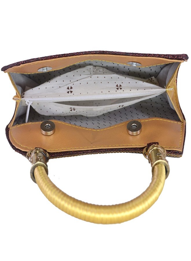 SJ Faux Leather Clutch - 07 - Image 4