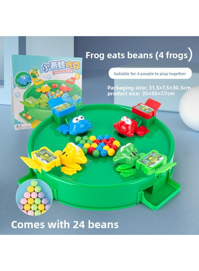 Shake Tone Feeding Swallow Beads Small Frogs Eating Beans Leisure Brain Desktop Games Parent-Child Games Children's Toys