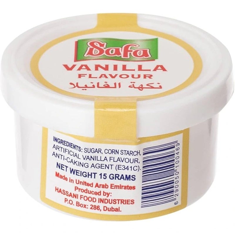 Zahrat Safa Vanilla Flavored Food Flavoring Powder- 15gms