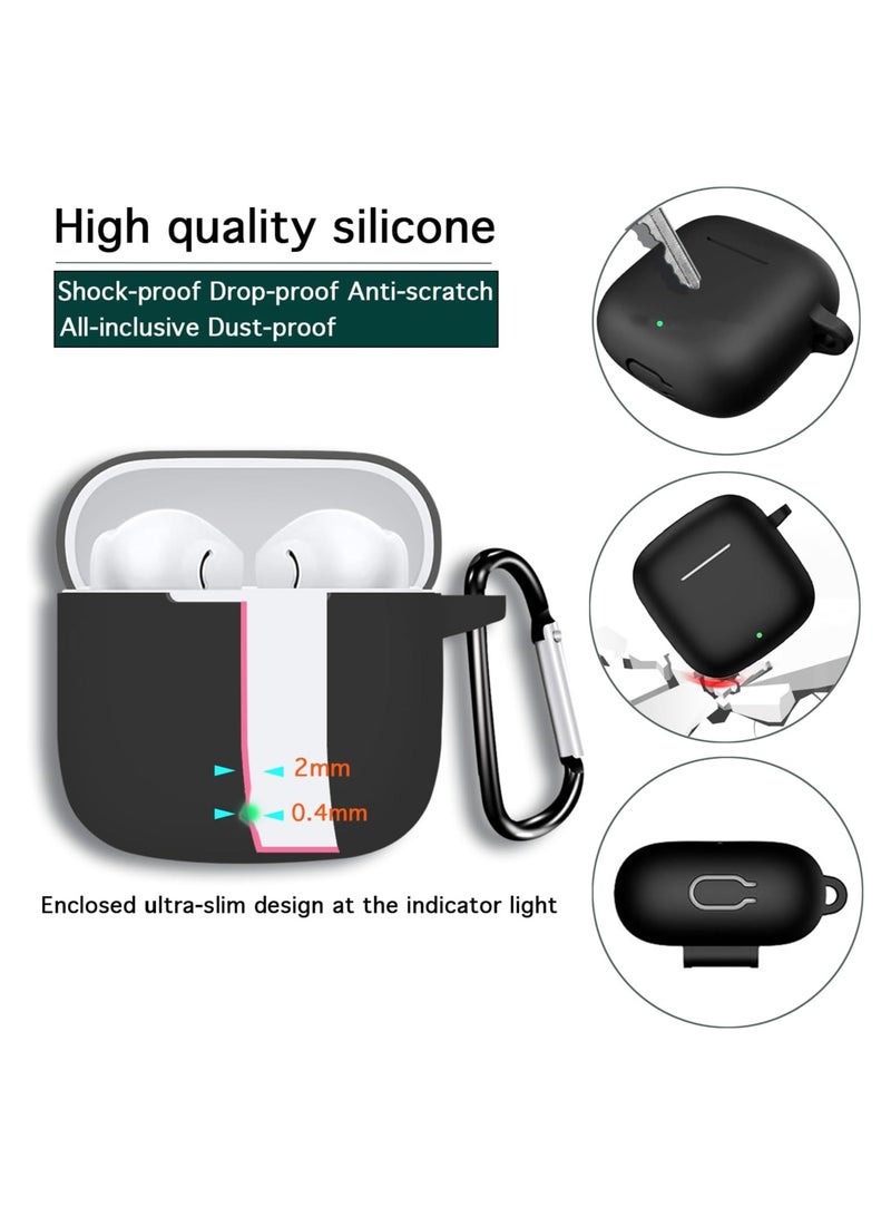 Protective Silicone Case Cover for HUAWEI Freebuds SE 2/SE 3 In-Ear Earphones Black - Image 2