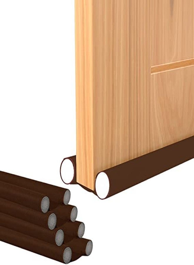 Ampex Door Bottom Sealing Strip Guard for Home Under Door Draft Fabric Cover Gap Sealer - Stops Light/Dust/Cool-Hot Air Escape Sound-Proof Reduce Noise (Size-39 inch) 3pcs - Image 1