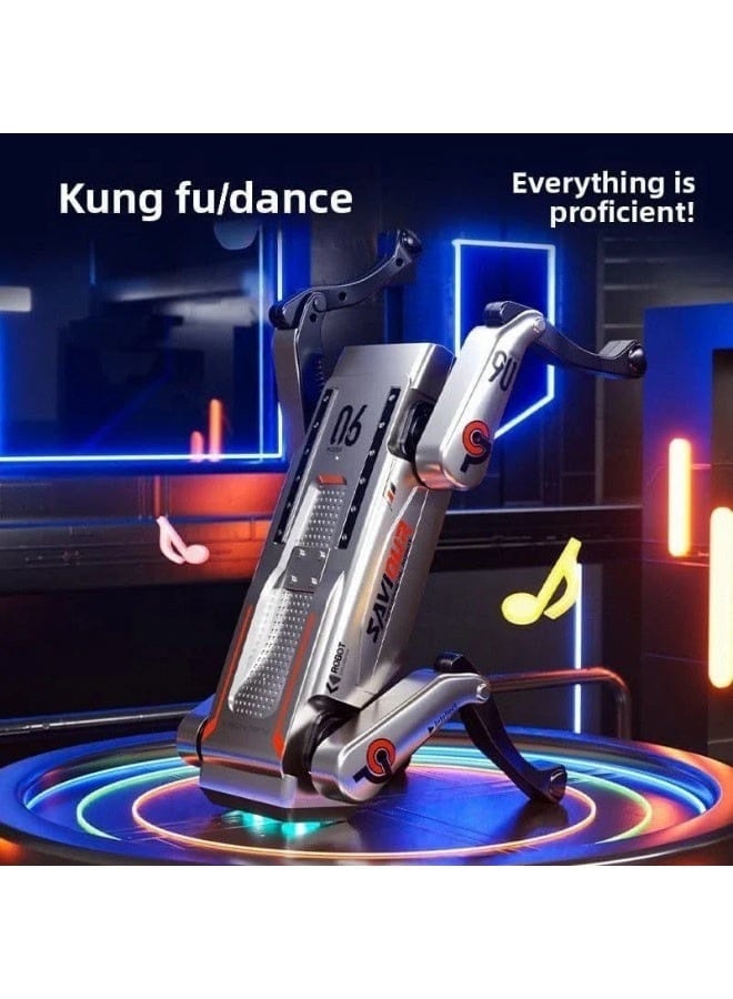 Smart remote-controlled robot dog toy with LED lights - Image 4