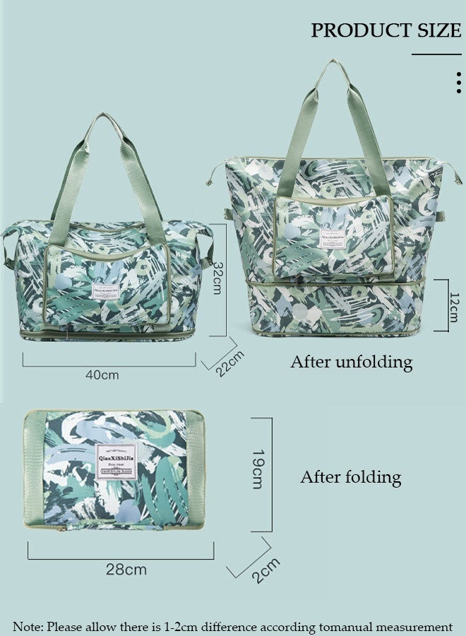 DUNISO Sports Gym Bag with Wet Pocket & Shoes Compartment Weekender Overnight HandBag for Travel Gym Yoga Travel Duffel Bag for Men and Women Lightweight - Image 2