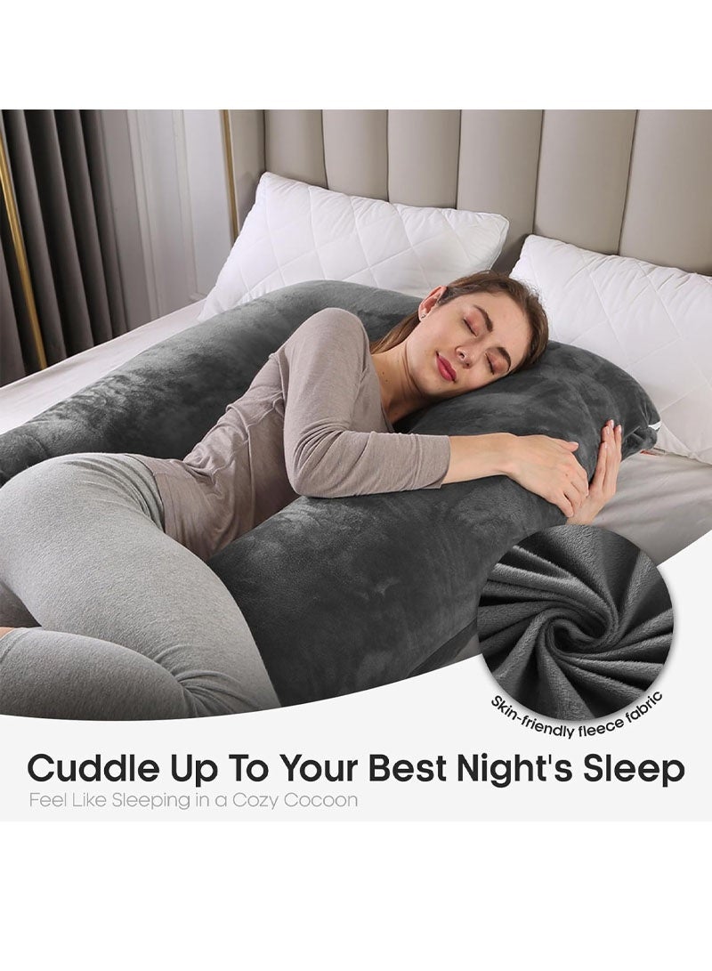 جايزهو يو على شكل وسادة الحمل ، كامل الجسم الأمومة وسادة للنساء الحوامل ، النوم ، يستريح الدعم - Image 5