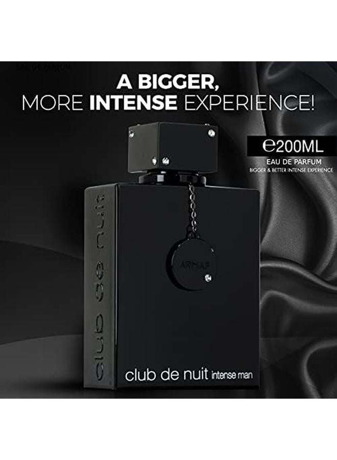 أرماف Club De Nuit Eau De Parfum حجم أكبر جديد 200 مل 6.8 فلوريدا. مجموعة هدايا أوز مكونة من عبوتين كلوب دي نوي إنتنس مان بلاك مع وودي كلوب دي نوي وومان بينك مع عطور فاكهية للنساء والرجال - Image 2