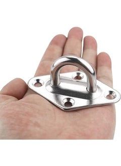 OMEVE 1000lb Capacity Hammock Hanging kit,Hammock Hooks Heavy Duty with Screw Bolts,Stainless Steel Hammock Wall Hooks for Wall/Ceiling Mount,Indoor Outdoor Wall Mount Kit for Swing Chairs Hanging  - Image 3