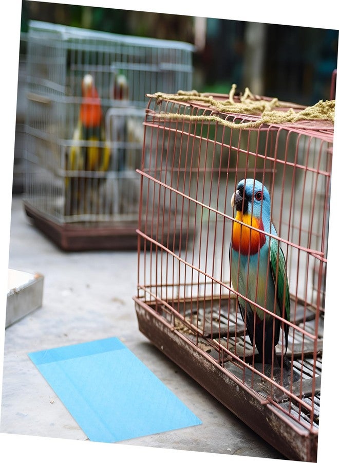 Sosoport The Birdcage Cage Liner Paper 10 Pcs Set Bird Dung Pad Water Absorbing Pad Paper for Parrots - Image 5