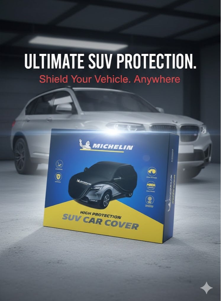 Michelin "P5 Double Face Cover – Comprehensive Protection for Large Grand Cherokee (WK) SUVs from 2005 to 2010 — S5 - Image 1