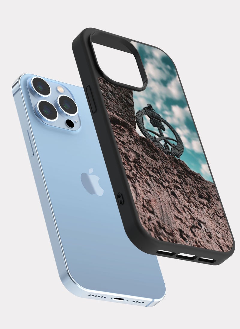 PXLAAT iPhone 13 Pro Max case cover Two Swords And Palm Tree - Image 2