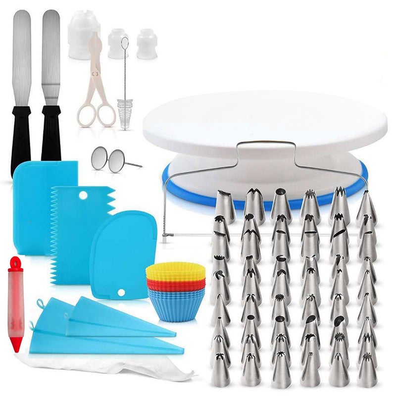 106 pcs Cake Decorating Kit Baking Supplies for Beginners, Suitable Home Kitchen - Image 1