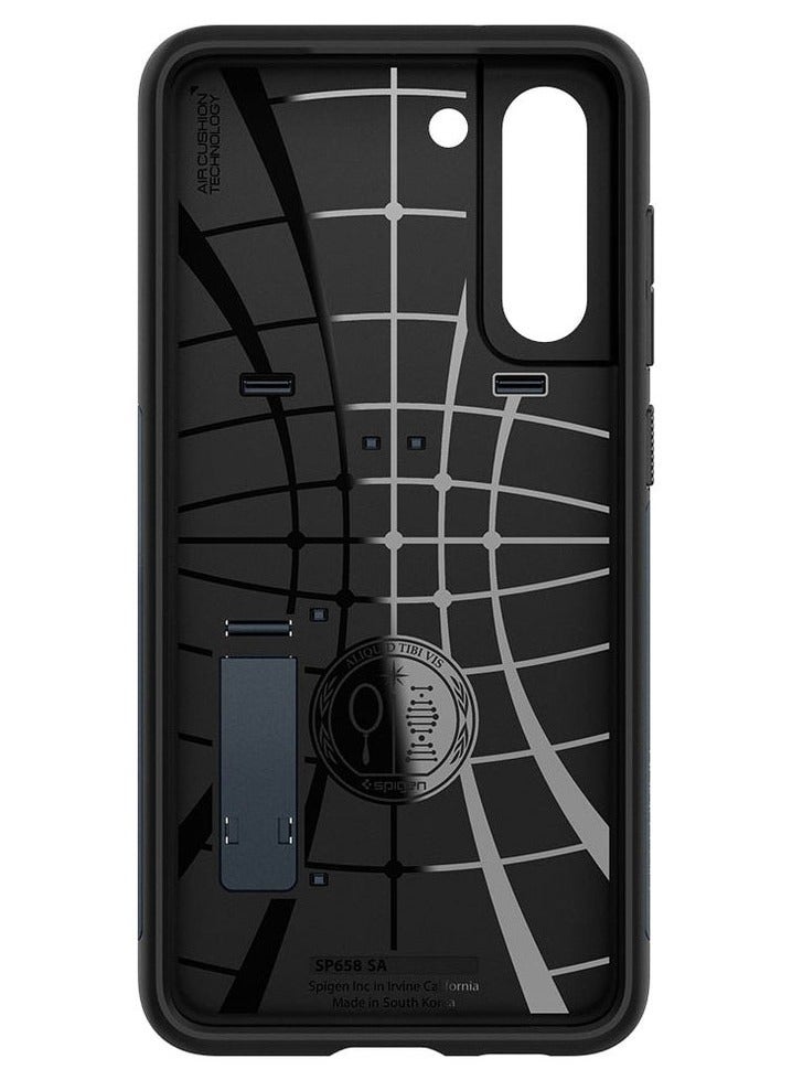 Spigen Slim Armor Case Cover for Samsung Galaxy S21 FE 5G (2022) - Metal Slate - Image 4