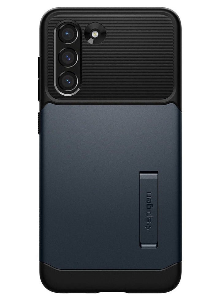 Spigen Slim Armor Case Cover for Samsung Galaxy S21 FE 5G (2022) - Metal Slate - Image 3