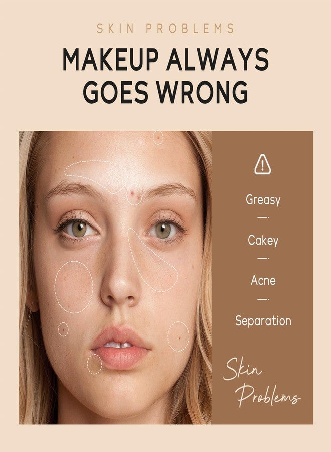 MIESCHER Hydrating BB Cream, Full-Coverage Foundation & Concealer Face Moisturizer for Women Beauty Skin, Even Skin Tone, Oil Control & Cover Flaws, Natural Finish for All Skin Types (Deep 360 - Image 5