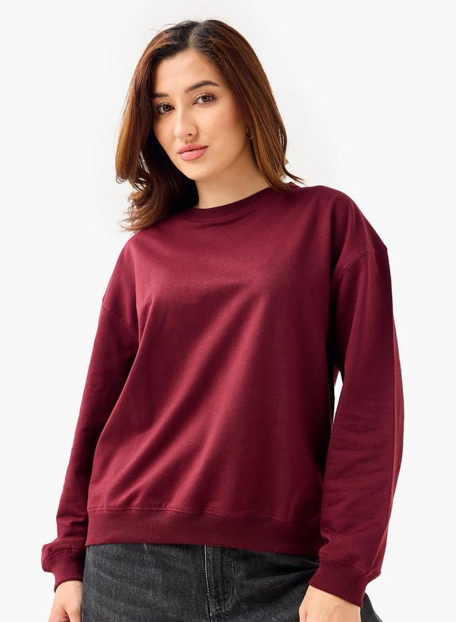 سبلاش فيڤ طقم قطعتين سويت شيرت بقصة عادية - Image 3