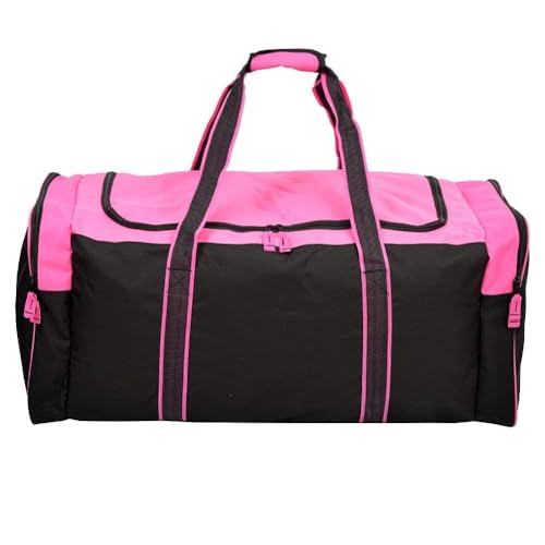 Jetstream 36 Inch Heavy Duty Waterproof 3-Pocket Hockey Bag Pink - Image 1