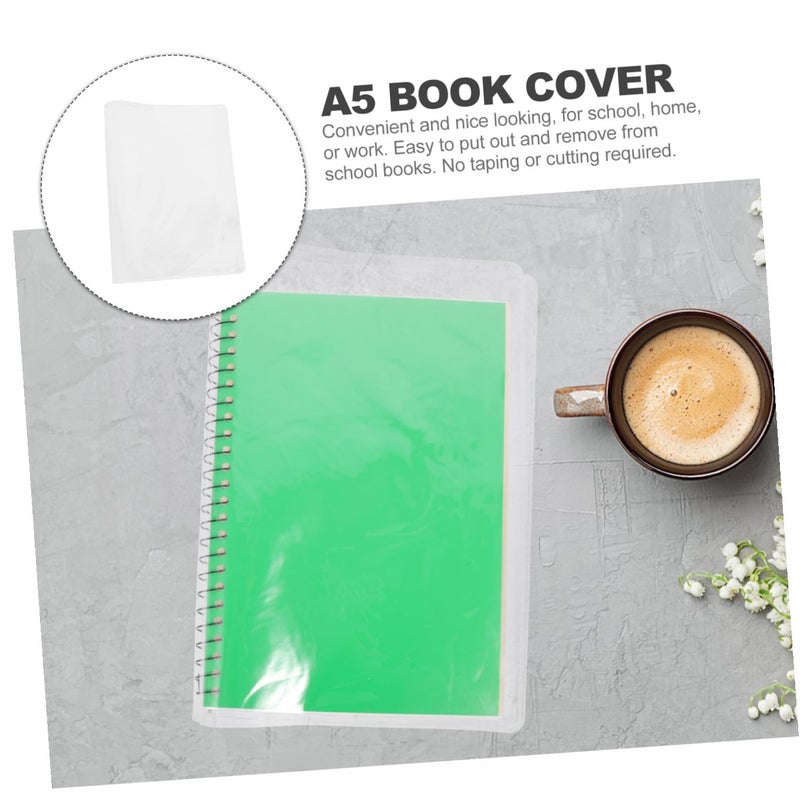 Artibetter Multifunctional PVC Book Cover Liner for Planner Textbook 1 Piece - Image 4