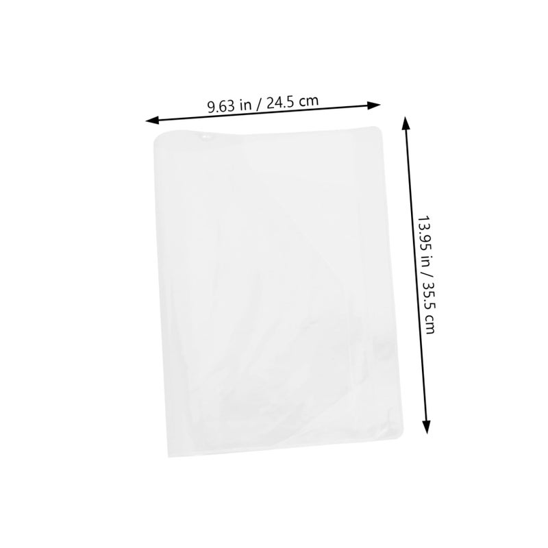 Artibetter Multifunctional PVC Book Cover Liner for Planner Textbook 1 Piece - Image 3