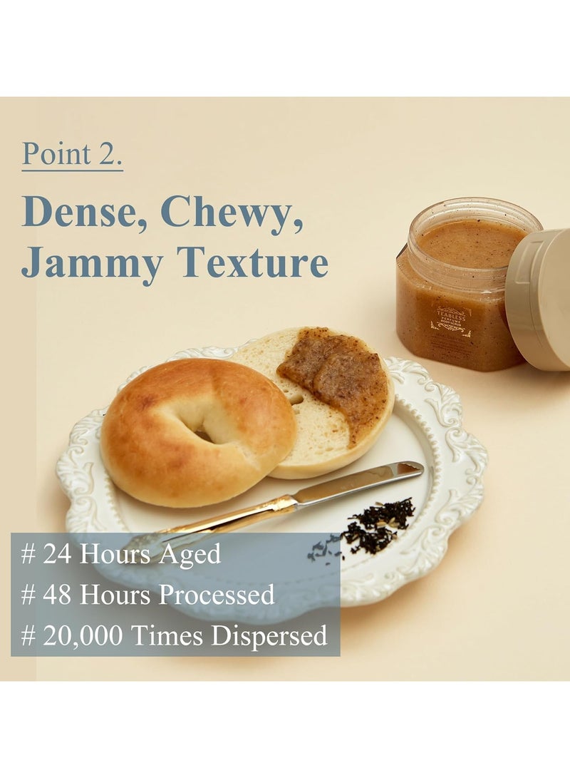 TEABLESS Earl Grey Tea Jam Body Scrub Wash (300g) - 2-in-1 Exfoliating & Hydrating Cleanser with Real Tea Extracts - Soothing Korean Skincare - Image 3