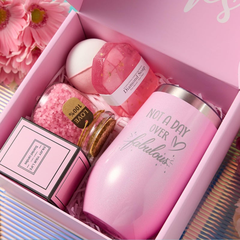 MADDIFY Unique Spa Gift Basket Set for Women - Perfect for Birthdays, Mother's Day, Valentine's Day, and Christmas - Image 3