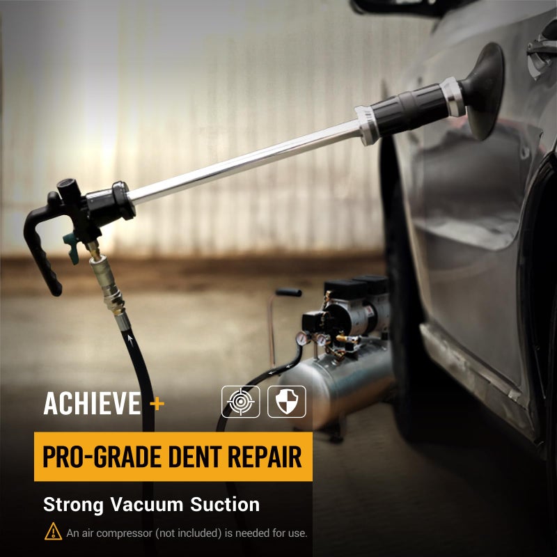 EWK Pneumatic Car Dent Puller & Suction Cups 75mm 100mm 125mm for Auto Body Repair - Image 3