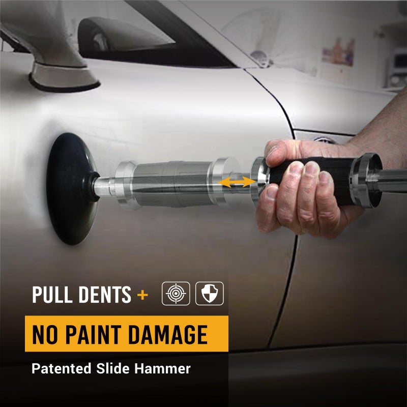 EWK Pneumatic Car Dent Puller & Suction Cups 75mm 100mm 125mm for Auto Body Repair - Image 4