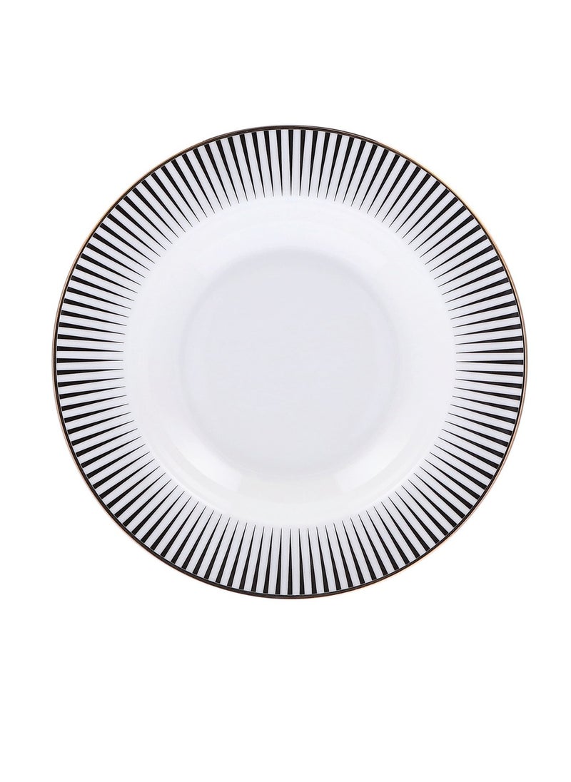 La Mesa 18 Pieces Porcelain Dinner Multicolor 13 ml  - Image 4