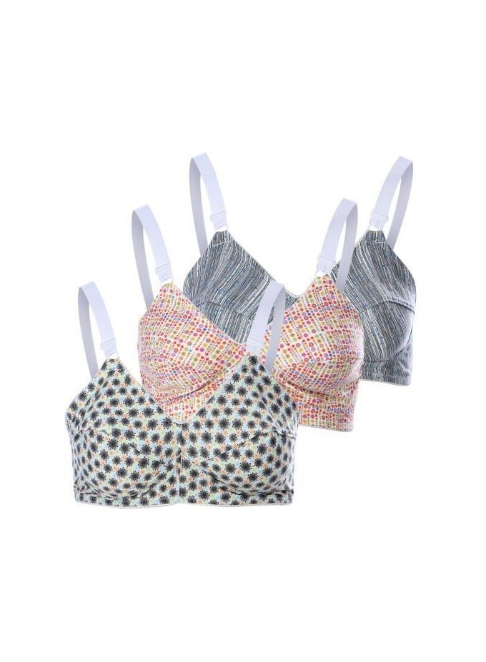 Lasso 365 Printed Bra 3 Lasso Set - For Women - Image 1