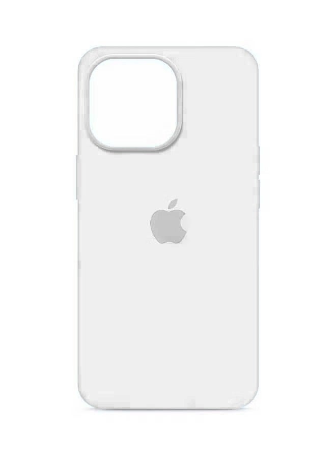 جي أس غطاء لآي فون 15 برو , غطاء خلفي سليم مع بطانة ستوكات , غطاء لآي فون 15 برو ( أبيض ) - Image 2