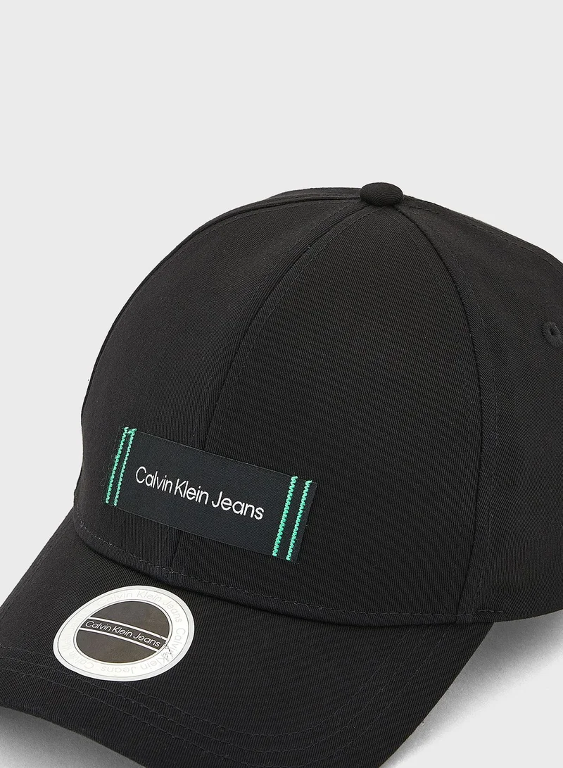 Calvin Klein Jeans Logo Curved Peak Cap