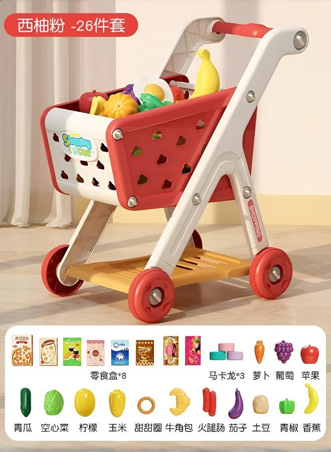 Toddler Shopping Cart Toy - Image 1