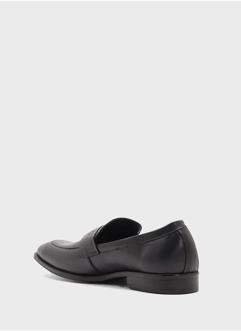 روبرت وود Genuine Leather Formal Slip Ons