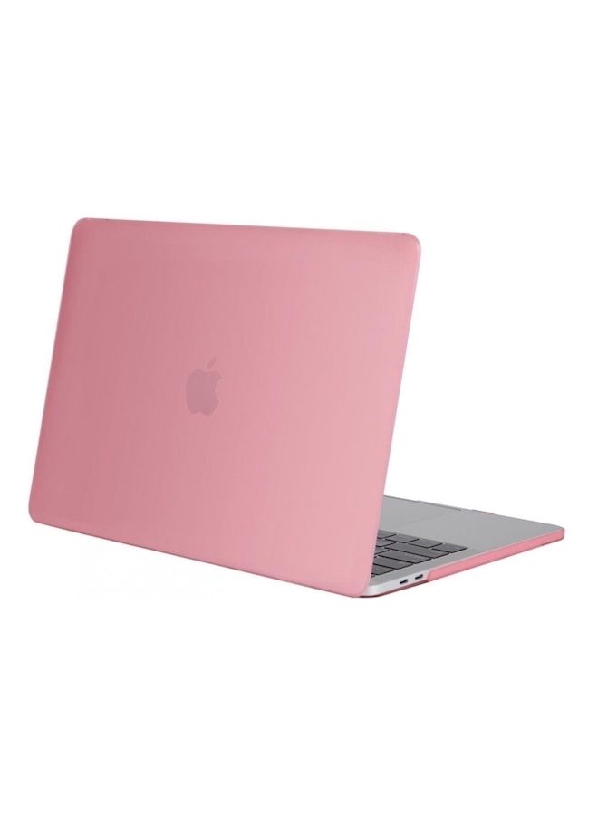 NIBEMINENT Frosted Matte Silky Smooth Hard Case Cover For Macbook Pro Retina 15 Inch Pink - Image 1
