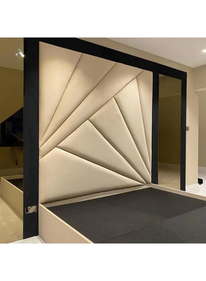 Nayam Sleep Bespoke Art Deco Mirror Bedframe 150x200x40Cm - Image 2