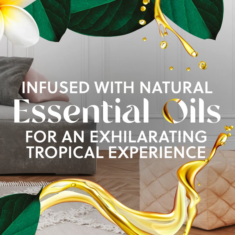 Air Wick Plug in Scented Oil Refill, 5 ct, Hawaii and Vanilla & Pink Papaya, Air Freshener, Essential Oils - Image 4