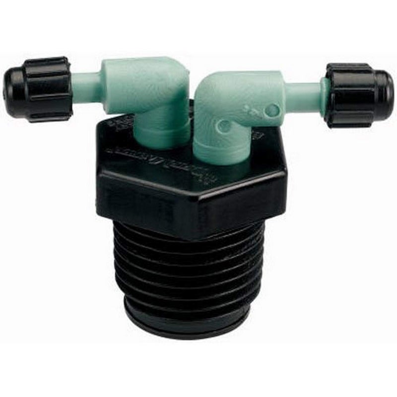 Orbit 67035 Drip Irrigation 2-Port Manifold MPT - Image 2