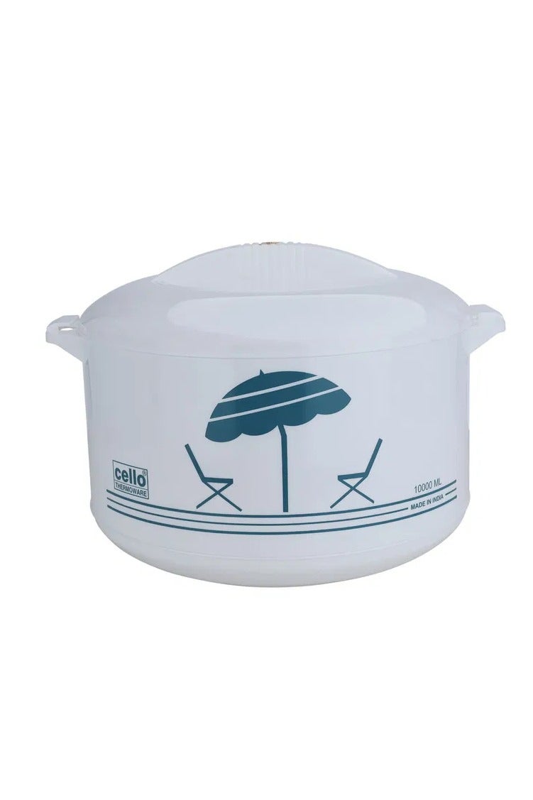 Alsaif Gallery Al Saif Gallery plastic food container (cello), 10 liters - white - Image 1