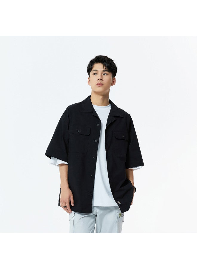 Dickies قميص قصير الأكمام بشعار ديكيز الأساسي المتعدد الاستخدامات Dk010977 - Image 3