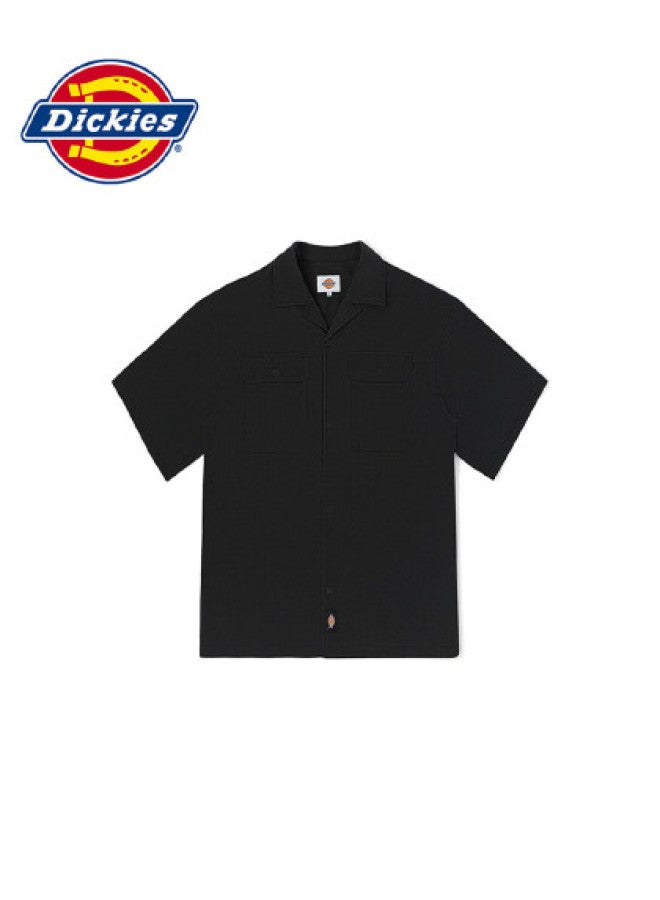Dickies قميص قصير الأكمام بشعار ديكيز الأساسي المتعدد الاستخدامات Dk010977 - Image 1