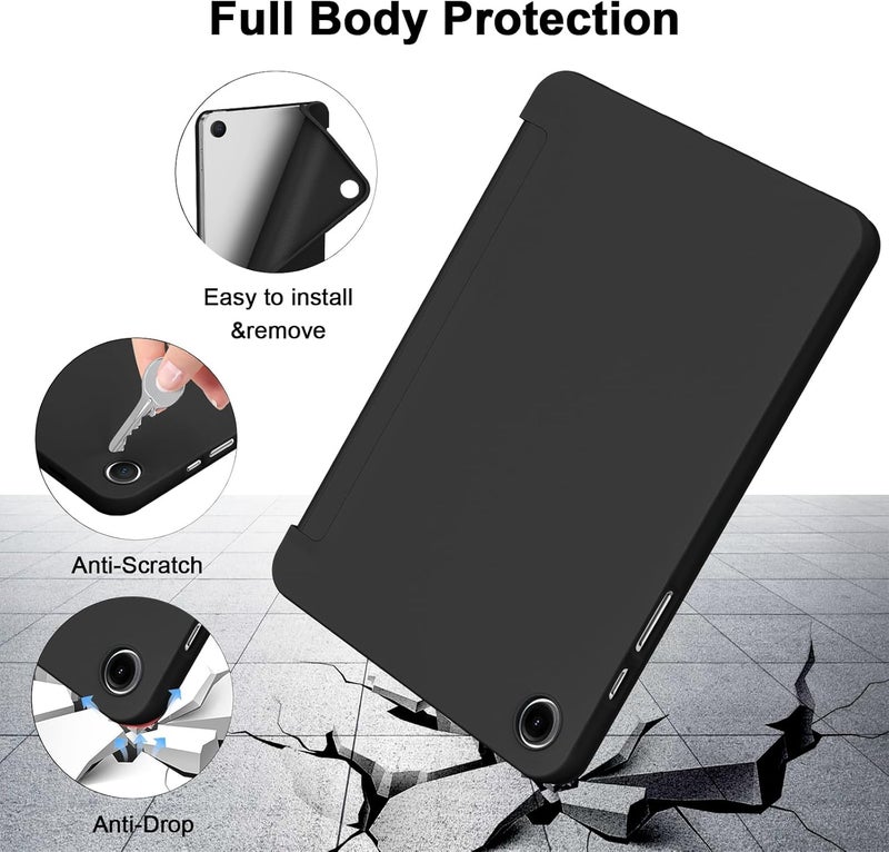 Demark Case for Galaxy Tab A9+11 inch 2023 Cover, Slim Stand Hard Back Shell Protective Cover with Auto Wake/Sleep for for Tab A9 Plus Tablet (SM-X210/X216/X218) (Black) - Image 4