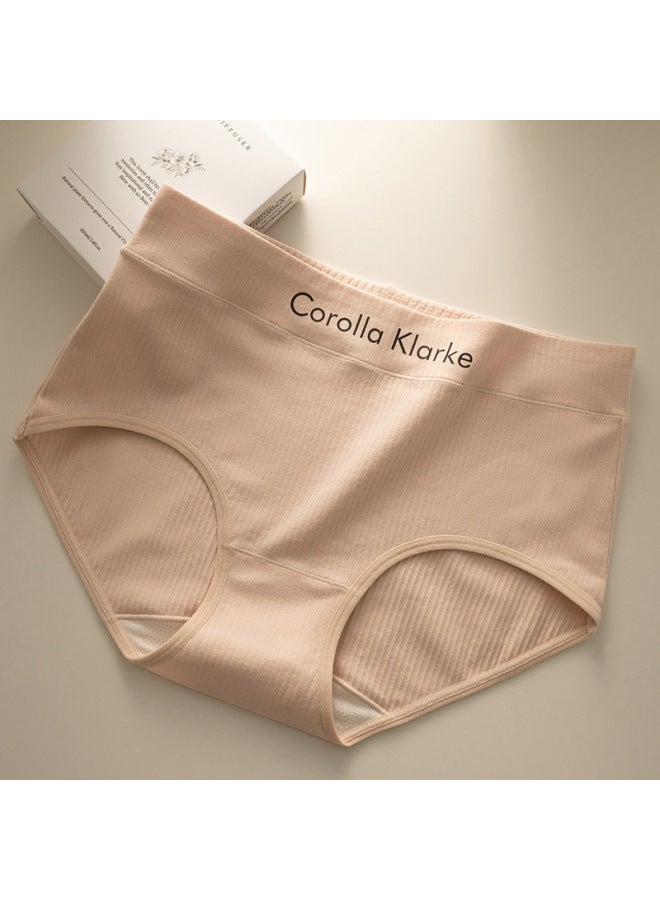 Women's Xinjiang Pure Cotton Underwear Women's Mid-waist Antibacterial Girls' Hip-covering Breathable Large Size Girls' Women's