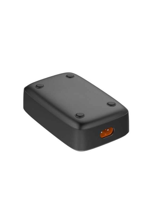 REBENUO 140W Wireless Charging With 2 USB-C 2 USB-A Multiport Desktop Wireless Charging Adapter Black - Image 3