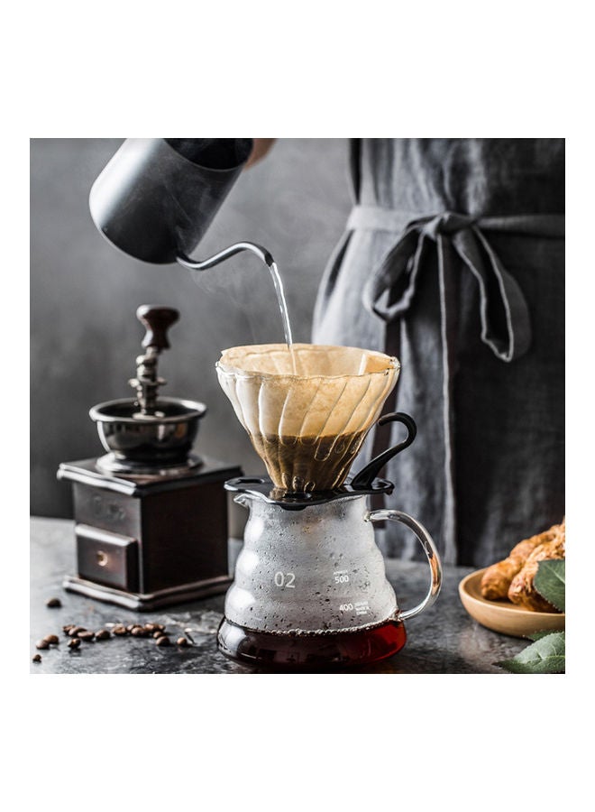 Arabest V60 Drip Coffee Maker Set With Travel Bag Black 27x55x16cm - Image 2