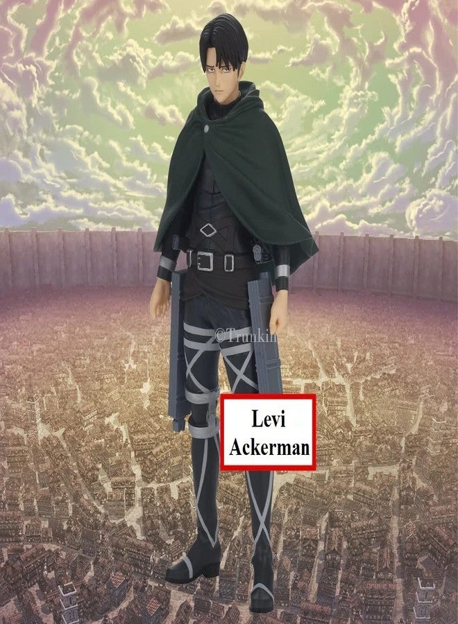 Trunkin AOT Levi Ackerman Action Figure | The Final Season Levi Survey Corps Anime Figure | Weeb Manga Collectible - Image 4
