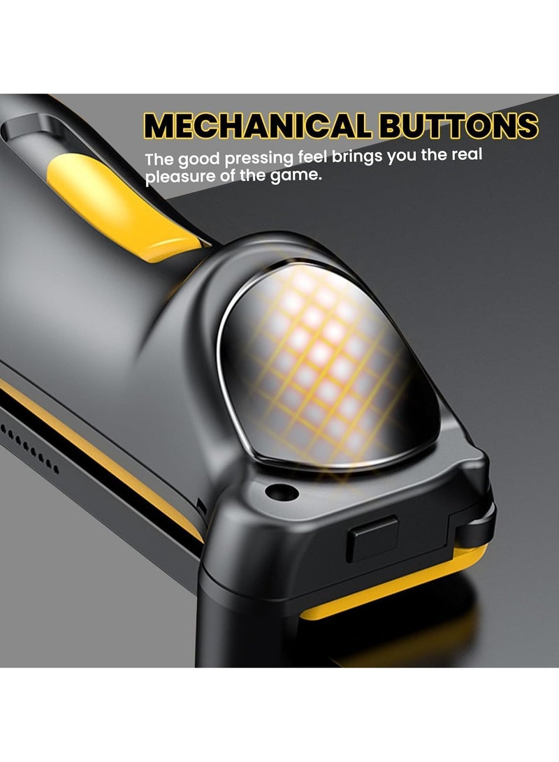 PUBG Game Controller Trigger Rapid Fire 6 Fingers Gaming Grip Gamepad Joystick L1R1 L2R2 for iPad and Tablet Android Samsung Huawei - Image 4