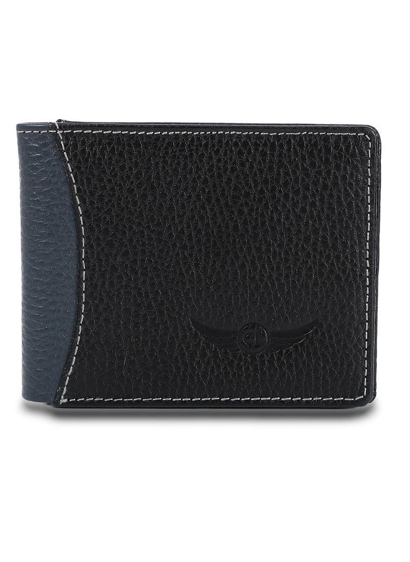 Crossland CROSSLAND Genuine Leather Men's Wallet, Bi Fold 6 Cards with Window ID - RFID Blocking Technology  - Image 2