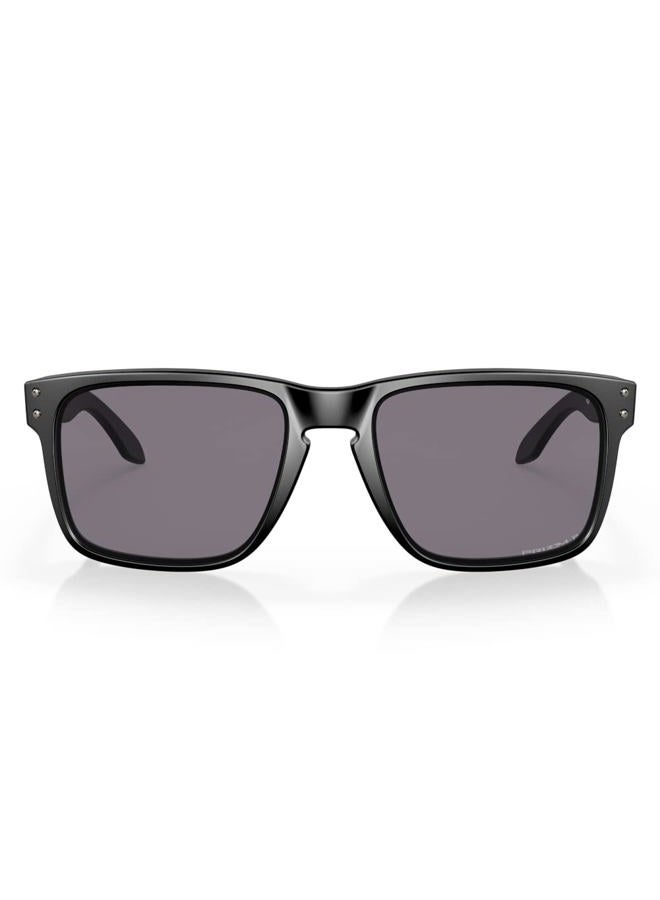 OAKLEY Unisex Sunglasses Square Holbrook - Black/Green, unisex-adult - Image 2