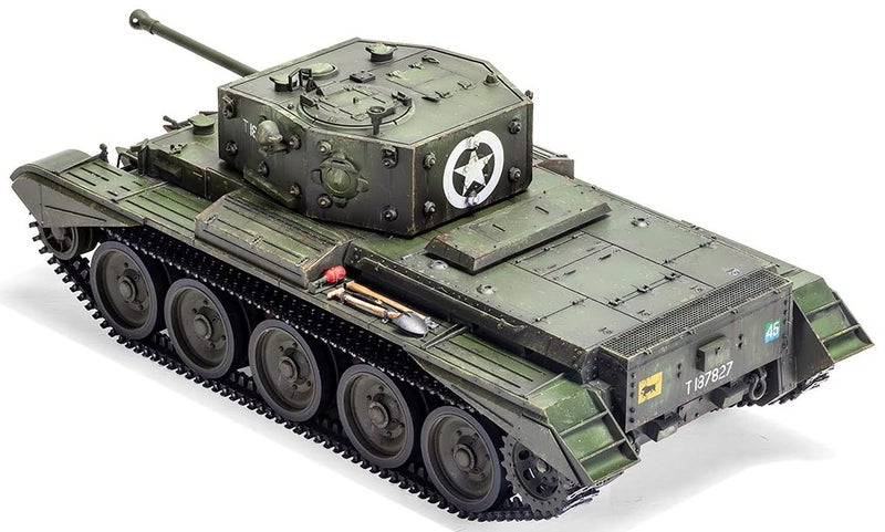Airfix Model Set - A1373 Cruiser Mk.VIII A27M Cromwell Mk.IV Model Building Kit - Plastic Model Tank Kits for Adults & Children 8+, Set Includes Sprues & Decals - 1:35 Scale Model - Image 3