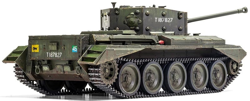 Airfix Model Set - A1373 Cruiser Mk.VIII A27M Cromwell Mk.IV Model Building Kit - Plastic Model Tank Kits for Adults & Children 8+, Set Includes Sprues & Decals - 1:35 Scale Model - Image 5