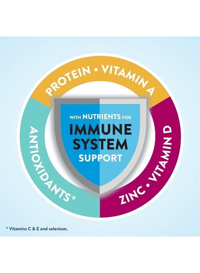 Ensure مشروب تغذية كامل 30 جرام من بروتين استبدال الوجبة مع العناصر الغذائية لصحة المناعة، فانيليا، 10 أونصة سائلة (عبوة من 24) - Image 4